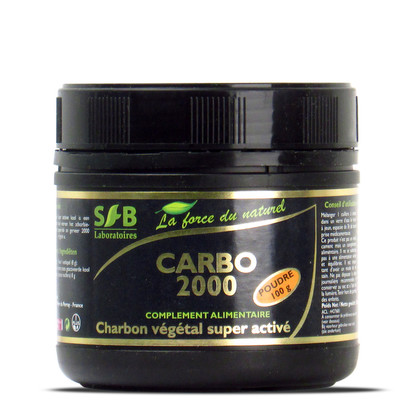 Charbon végétal activé - digestion, ballonnements