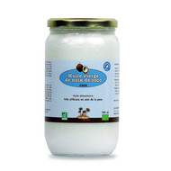 Huile de coco crue